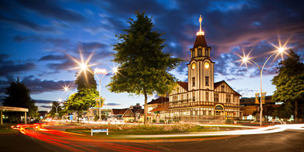 Rotorua town