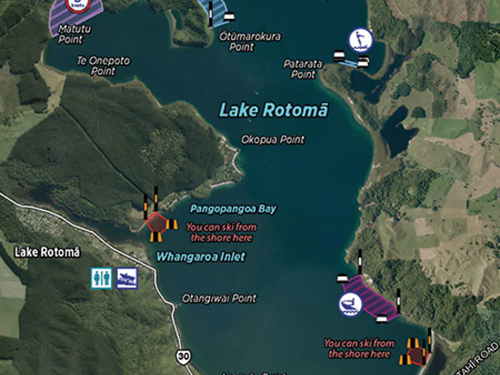 Rotoma Boating maps