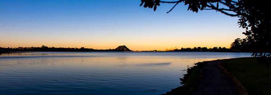 Tauranga at dusk
