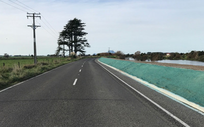 Upgrade of the Greig Road stopbank completed