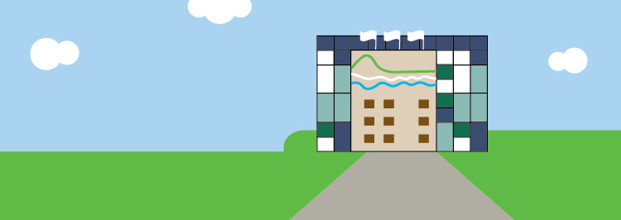council building illustration