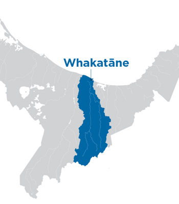 Flood defences Whakatāne-Tauranga River Scheme The Whakatāne-Tauranga River Scheme consists of catchments on the Whakatāne and Tauranga rivers.