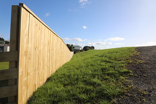 wooden fence