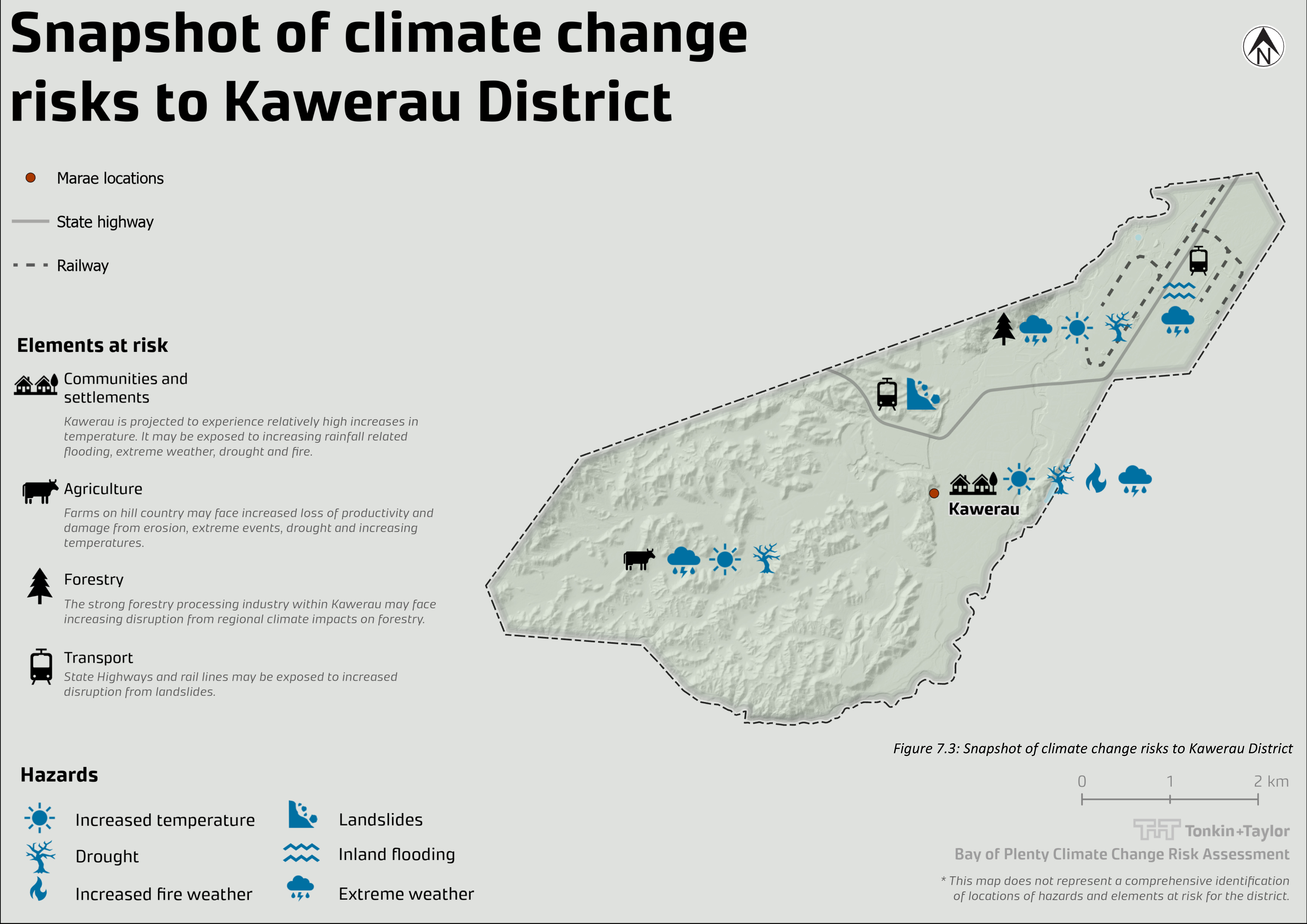 kawerau map